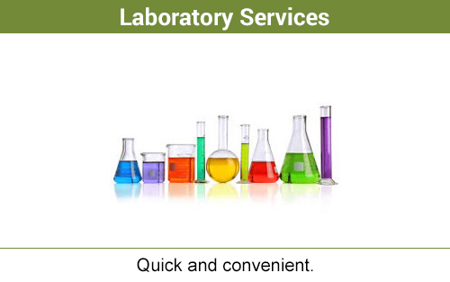 Laboratory services - quick and convenient